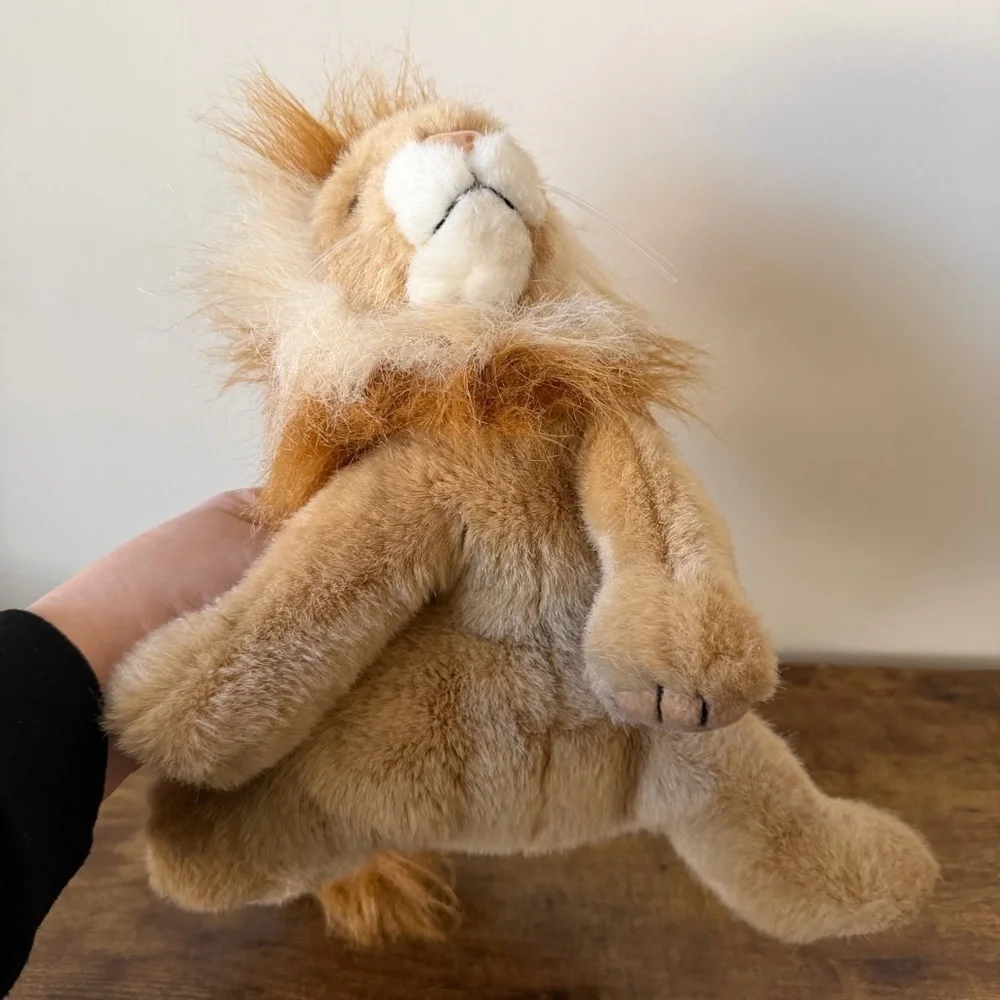 Ty Beanie Buddy Sahara the Lion Plush 1997 12” Retired Stuffed Animal Toy